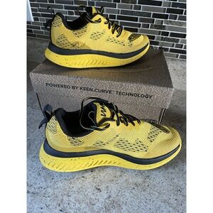 Keen WK400 Walking Sneakers Yellow‎ Black 1027484 Women's Size 9